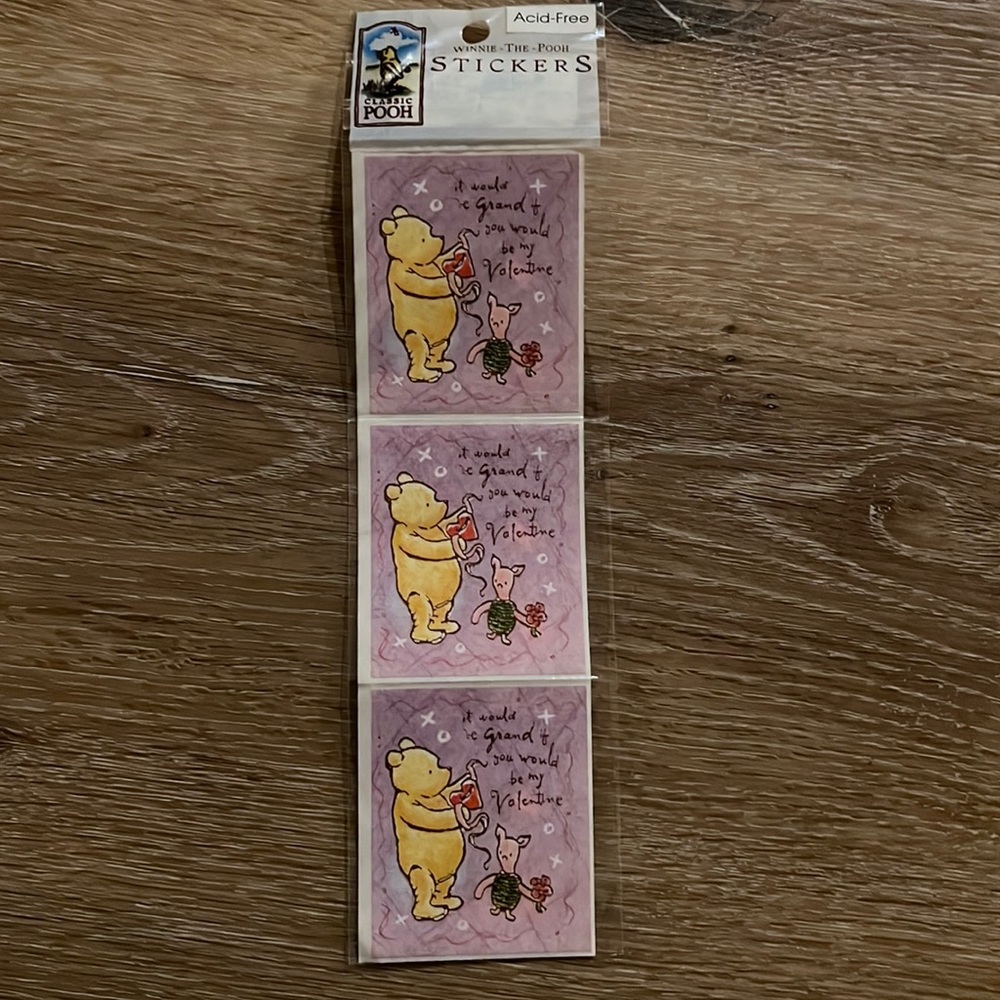 Classic Pooh Stickers - Picture 2 of 4
